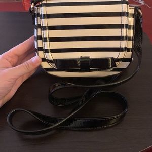 Striped Kate Spade cross body